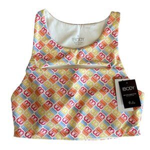 Cotton On NWT Womens‎ Size S Smoothing Cut Out Vestlette Activewear Crop Top